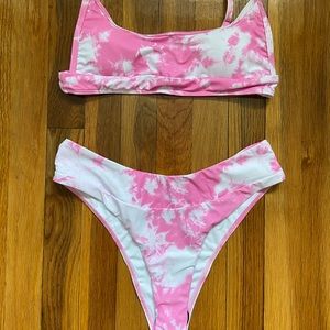 Tie dye bikini